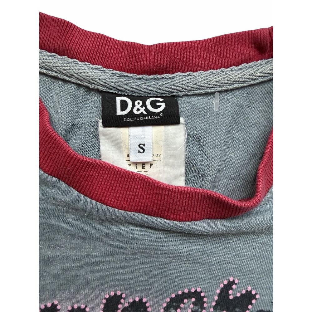RARE Dolce And Gabbana D&G Super Charged Car T Shirt Small - Picture 2 of 5
